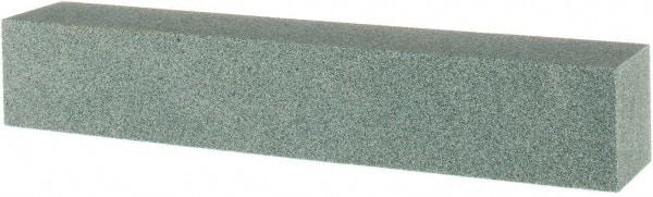 Tru-Maxx - 120 Grit Aluminum Oxide Square Polishing Stone - Fine Grade, 1" Wide x 6" Long x 1" Thick - Apex Tool & Supply