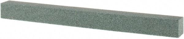 Tru-Maxx - 150 Grit Aluminum Oxide Square Polishing Stone - Very Fine Grade, 1/2" Wide x 6" Long x 1/2" Thick - Apex Tool & Supply