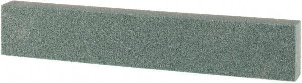 Tru-Maxx - 120 Grit Aluminum Oxide Rectangular Polishing Stone - Fine Grade, 1" Wide x 6" Long x 1/2" Thick - Apex Tool & Supply