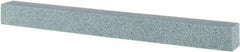 Tru-Maxx - 120 Grit Aluminum Oxide Square Polishing Stone - Fine Grade, 1/2" Wide x 6" Long x 1/2" Thick - Apex Tool & Supply