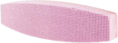 Tru-Maxx - 60 Grit Aluminum Oxide Boat (Shape) Polishing Stone - Medium Grade, 2-1/2" Wide x 9" Long x 1-1/2" Thick - Apex Tool & Supply