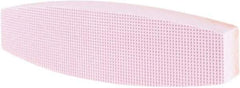 Tru-Maxx - 120 Grit Aluminum Oxide Boat (Shape) Polishing Stone - Fine Grade, 2-1/2" Wide x 9" Long x 1-1/2" Thick - Apex Tool & Supply