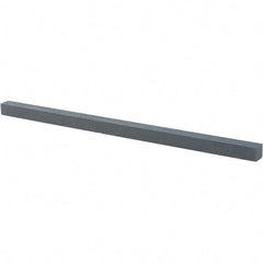 Tru-Maxx - 320 Grit Silicon Carbide Square Polishing Stone - Extra Fine Grade, 1/4" Wide x 6" Long x 1/4" Thick - Apex Tool & Supply