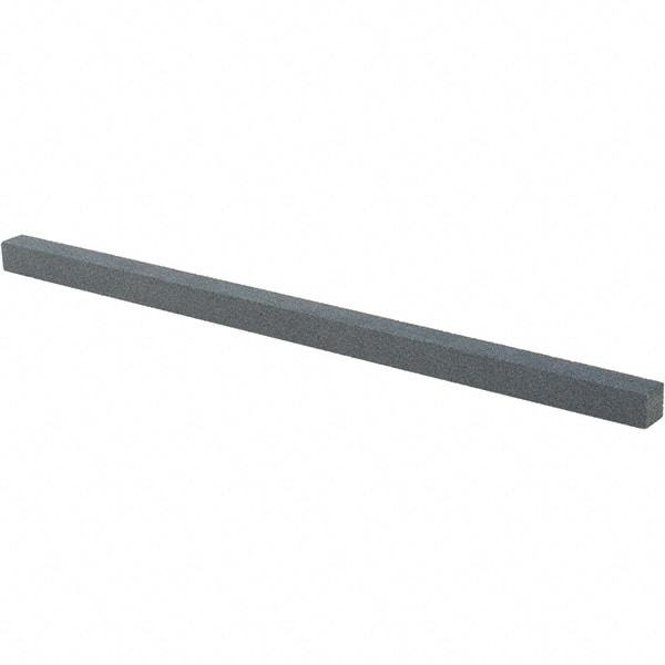 Tru-Maxx - 220 Grit Silicon Carbide Square Polishing Stone - Very Fine Grade, 1/4" Wide x 6" Long x 1/4" Thick - Apex Tool & Supply