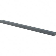 Tru-Maxx - 220 Grit Silicon Carbide Square Polishing Stone - Very Fine Grade, 1/4" Wide x 6" Long x 1/4" Thick - Apex Tool & Supply