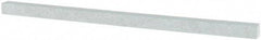 Tru-Maxx - 400 Grit Silicon Carbide Square Polishing Stone - Super Fine Grade, 1/4" Wide x 6" Long x 1/4" Thick - Apex Tool & Supply