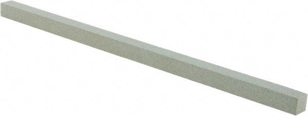 Tru-Maxx - 320 Grit Silicon Carbide Square Polishing Stone - Extra Fine Grade, 1/4" Wide x 6" Long x 1/4" Thick - Apex Tool & Supply