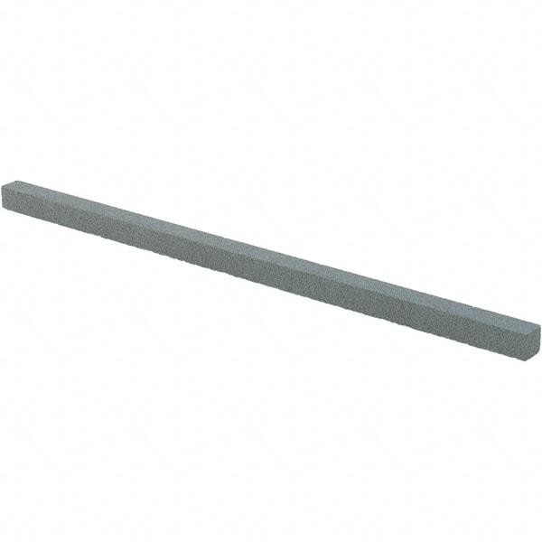 Tru-Maxx - 320 Grit Silicon Carbide Square Polishing Stone - Extra Fine Grade, 5/32" Wide x 4" Long x 5/32" Thick - Apex Tool & Supply