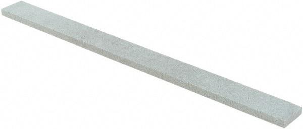 Tru-Maxx - 320 Grit Silicon Carbide Rectangular Polishing Stone - Extra Fine Grade, 1/2" Wide x 6" Long x 1/8" Thick - Apex Tool & Supply