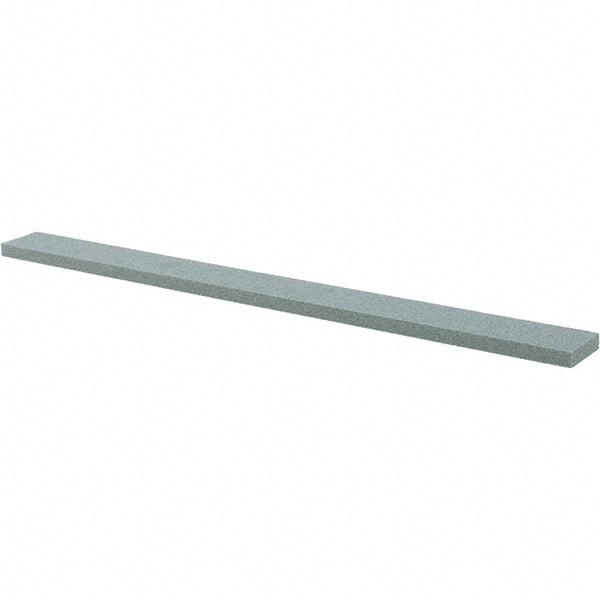 Tru-Maxx - 220 Grit Silicon Carbide Rectangular Polishing Stone - Very Fine Grade, 1/2" Wide x 6" Long x 1/8" Thick - Apex Tool & Supply