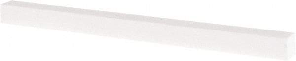 Tru-Maxx - 400 Grit Aluminum Oxide Square Polishing Stone - Super Fine Grade, 1/4" Wide x 4" Long x 1/4" Thick - Apex Tool & Supply