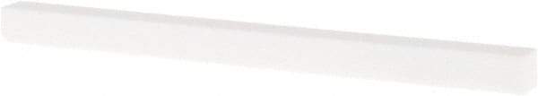 Tru-Maxx - 320 Grit Aluminum Oxide Square Polishing Stone - Extra Fine Grade, 1/4" Wide x 4" Long x 1/4" Thick - Apex Tool & Supply