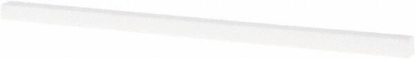 Tru-Maxx - 400 Grit Aluminum Oxide Square Polishing Stone - Super Fine Grade, 5/32" Wide x 4" Long x 5/32" Thick - Apex Tool & Supply