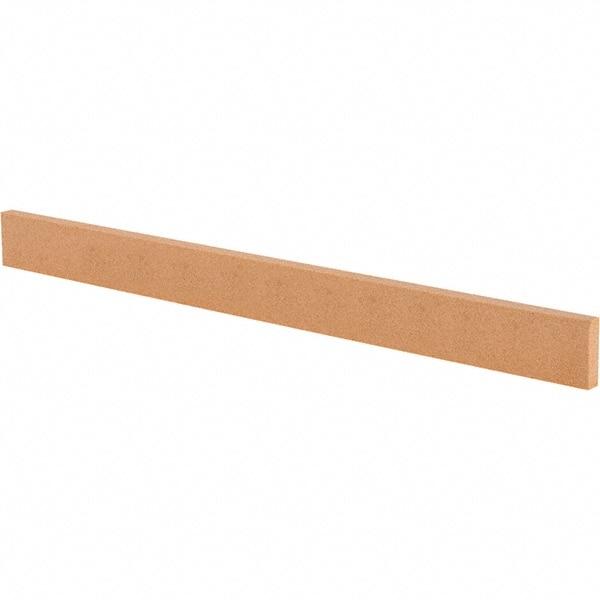 Tru-Maxx - 320 Grit Aluminum Oxide Rectangular Polishing Stone - Extra Fine Grade, 1/2" Wide x 6" Long x 1/8" Thick - Apex Tool & Supply