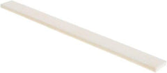 Tru-Maxx - 220 Grit Aluminum Oxide Rectangular Polishing Stone - Very Fine Grade, 1/2" Wide x 6" Long x 1/8" Thick - Apex Tool & Supply