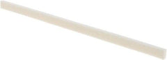Tru-Maxx - 220 Grit Aluminum Oxide Rectangular Polishing Stone - Very Fine Grade, 1/4" Wide x 6" Long x 1/8" Thick - Apex Tool & Supply
