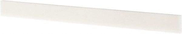 Tru-Maxx - 120 Grit Aluminum Oxide Rectangular Polishing Stone - Fine Grade, 1/2" Wide x 6" Long x 1/8" Thick, Oil Filled - Apex Tool & Supply