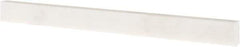 Tru-Maxx - 320 Grit Aluminum Oxide Rectangular Polishing Stone - Extra Fine Grade, 1/2" Wide x 6" Long x 1/4" Thick - Apex Tool & Supply