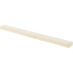 Tru-Maxx - 150 Grit Aluminum Oxide Rectangular Polishing Stone - Very Fine Grade, 1/2" Wide x 6" Long x 1/4" Thick, Oil Filled - Apex Tool & Supply