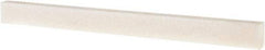 Tru-Maxx - 120 Grit Aluminum Oxide Rectangular Polishing Stone - Fine Grade, 1/2" Wide x 6" Long x 1/4" Thick, Oil Filled - Apex Tool & Supply