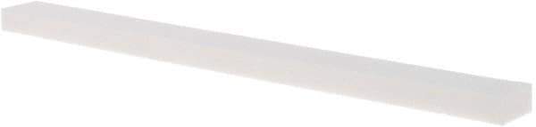 Tru-Maxx - 320 Grit Aluminum Oxide Rectangular Polishing Stone - Extra Fine Grade, 1/2" Wide x 6" Long x 1/4" Thick - Apex Tool & Supply