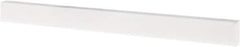 Tru-Maxx - 220 Grit Aluminum Oxide Rectangular Polishing Stone - Very Fine Grade, 1/2" Wide x 6" Long x 1/4" Thick - Apex Tool & Supply