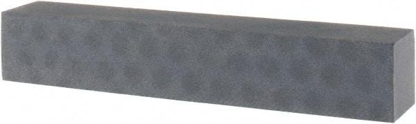 Tru-Maxx - 320 Grit Silicon Carbide Square Polishing Stone - Extra Fine Grade, 1" Wide x 6" Long x 1" Thick - Apex Tool & Supply