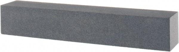 Tru-Maxx - 220 Grit Silicon Carbide Square Polishing Stone - Very Fine Grade, 1" Wide x 6" Long x 1" Thick - Apex Tool & Supply