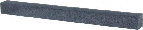 Tru-Maxx - 220 Grit Silicon Carbide Square Polishing Stone - Very Fine Grade, 1/2" Wide x 6" Long x 1/2" Thick - Apex Tool & Supply