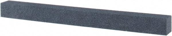 Tru-Maxx - 150 Grit Silicon Carbide Square Polishing Stone - Very Fine Grade, 1/2" Wide x 6" Long x 1/2" Thick - Apex Tool & Supply
