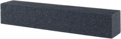Tru-Maxx - 120 Grit Silicon Carbide Square Polishing Stone - Fine Grade, 1" Wide x 6" Long x 1" Thick - Apex Tool & Supply