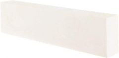 Tru-Maxx - 180 Grit Aluminum Oxide Rectangular Polishing Stone - Very Fine Grade, 2" Wide x 8" Long x 1" Thick - Apex Tool & Supply