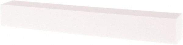 Tru-Maxx - 150 Grit Aluminum Oxide Square Polishing Stone - Very Fine Grade, 1" Wide x 8" Long x 1" Thick - Apex Tool & Supply