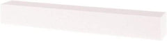 Tru-Maxx - 150 Grit Aluminum Oxide Square Polishing Stone - Very Fine Grade, 1" Wide x 8" Long x 1" Thick - Apex Tool & Supply