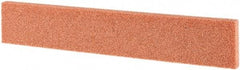 Tru-Maxx - 80 Grit Aluminum Oxide Rectangular Roughing Stone - Medium Grade, 1" Wide x 6" Long x 1/4" Thick - Apex Tool & Supply