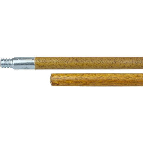 72″ Hardwood Handle, Threaded Metal Tip, 15/16″ Diameter - Apex Tool & Supply