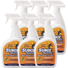 Surge Industrial - 32 oz Spray Bottle All-Purpose Cleaner - Liquid, Neutral pH, Citrus - Apex Tool & Supply