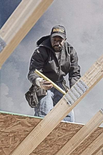 DeWALT - Size M Heated & Cold Weather Jacket - Black, Cotton, Zipper Closure - Apex Tool & Supply