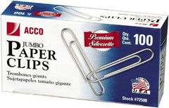 ACCO - 1-3/4" Wide Paper Fastener - Silver - Apex Tool & Supply