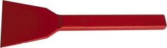 Osca - 9" OAL x 2" Blade Width Brick Chisel - Forged Steel Handle - Apex Tool & Supply