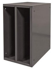 Durham - 1 Shelf, Gray Hydraulic Hose Cabinet - 25" Wide x 25" High x 15" Deep, Steel - Apex Tool & Supply