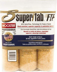 Wooster Brush - 1/2" Nap, 9" Wide Paint Roller - Semi-Rough Texture, Knitted - Apex Tool & Supply