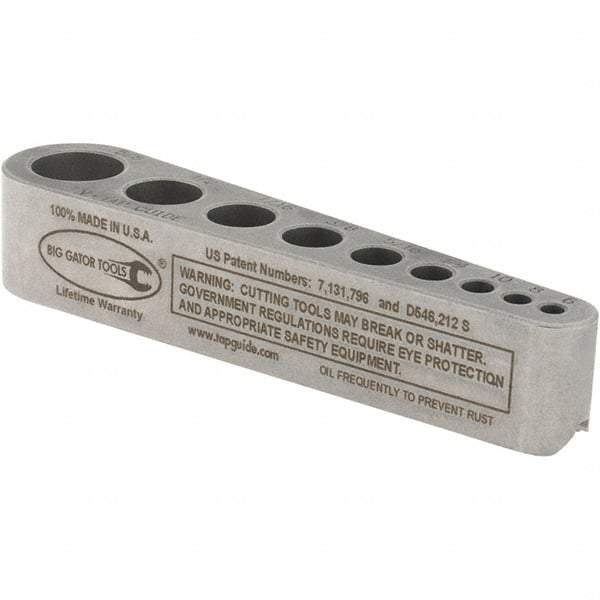 Value Collection - 1/64 to 5/8" Tap Guide - 4-3/4" Long - Apex Tool & Supply