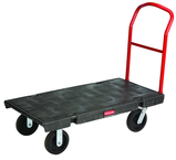 HD Platform Truck. Med 24 x 48" - Push Handle - Apex Tool & Supply