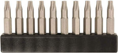 Wiha - 4mm Drive T7 Torx Screwdriver Bit - 28mm OAL - Apex Tool & Supply