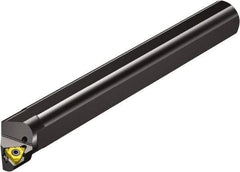 Sandvik Coromant - Left Hand Cut, 32mm Shank Width x 30mm Shank Height Indexable Threading Toolholder - 250mm OAL, 266.LL-16.. Insert Compatibility, 266R/LKF Toolholder, Series CoroThread 266 - Apex Tool & Supply