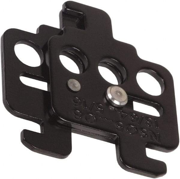Square D - Circuit Breaker Handle Padlock Attachment - Use with PowerPact H, J, L-frame Circuit Breakers - Apex Tool & Supply