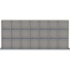 LISTA - 21-Compartment Drawer Divider Layout for 3.15" High Drawers - Apex Tool & Supply