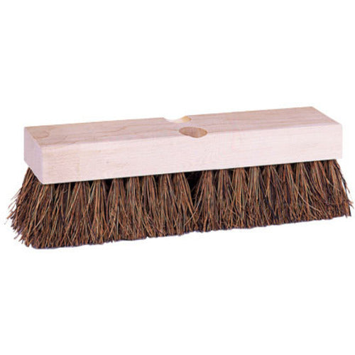 9″ Deck Scrub Brush, Palmyra Fill - Apex Tool & Supply