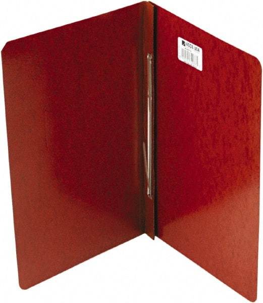 ACCO - 8-1/2" Long x 14" Wide Report Cover - Red - Apex Tool & Supply